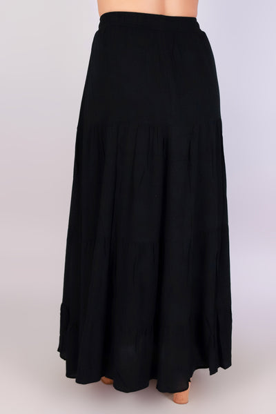 Jeans Warehouse Hawaii - SOLID LONG SKIRTS - DESERT BLOOM MAXI SKIRT | By ROKOKO