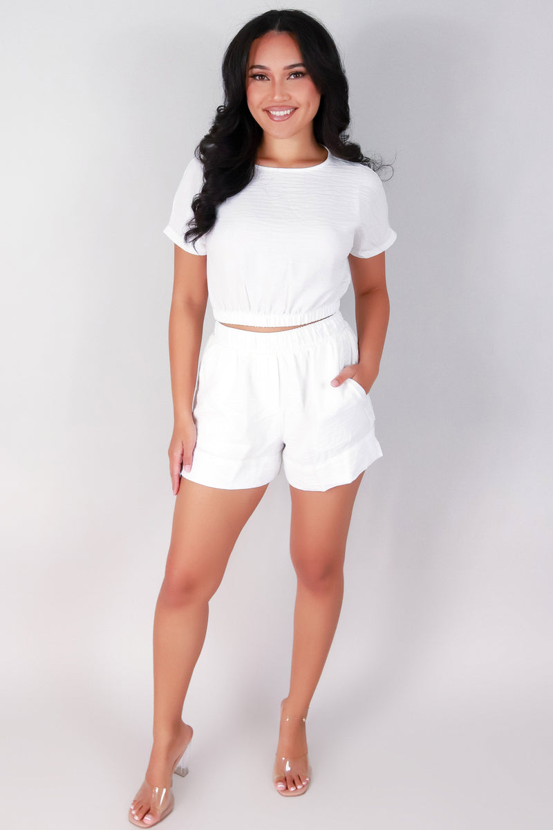 Jeans Warehouse Hawaii - S/S SOLID WOVEN TOPS - SUMMER DAYS TOP | By OLIVE & CO