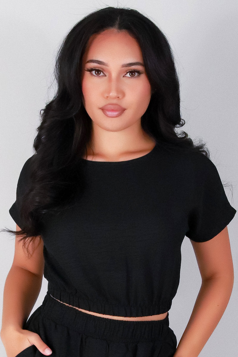 Jeans Warehouse Hawaii - S/S SOLID WOVEN TOPS - SUMMER DAYS TOP | By OLIVE & CO