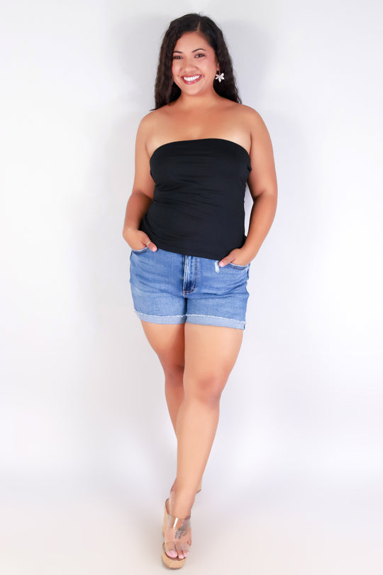 EXPOSED POCKET STRETCH SHORTS