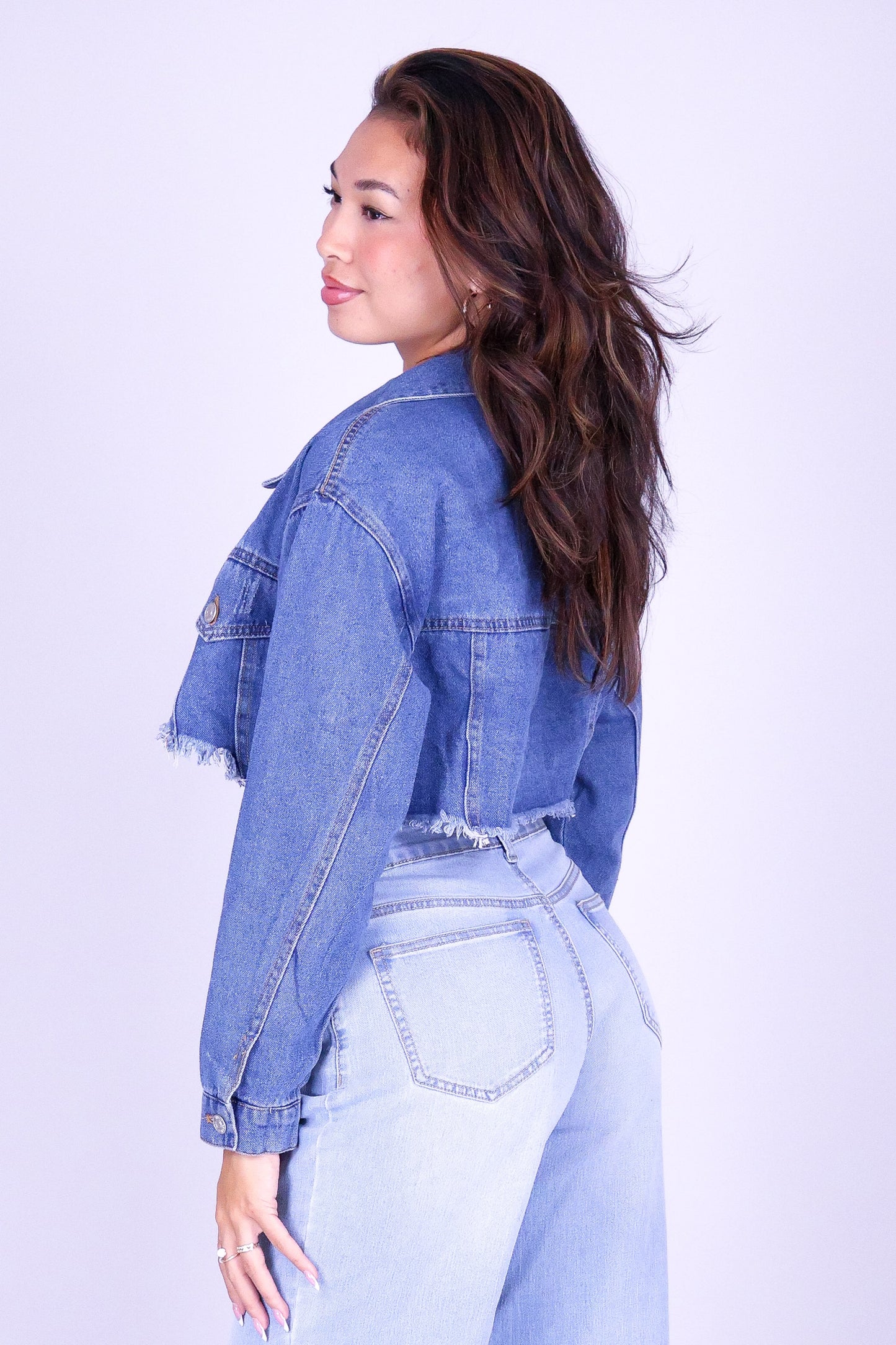 FIND YOUR WAY DENIM JACKET