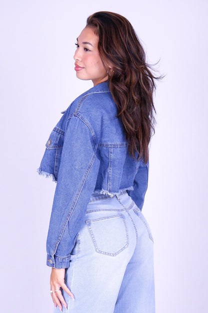 FIND YOUR WAY DENIM JACKET