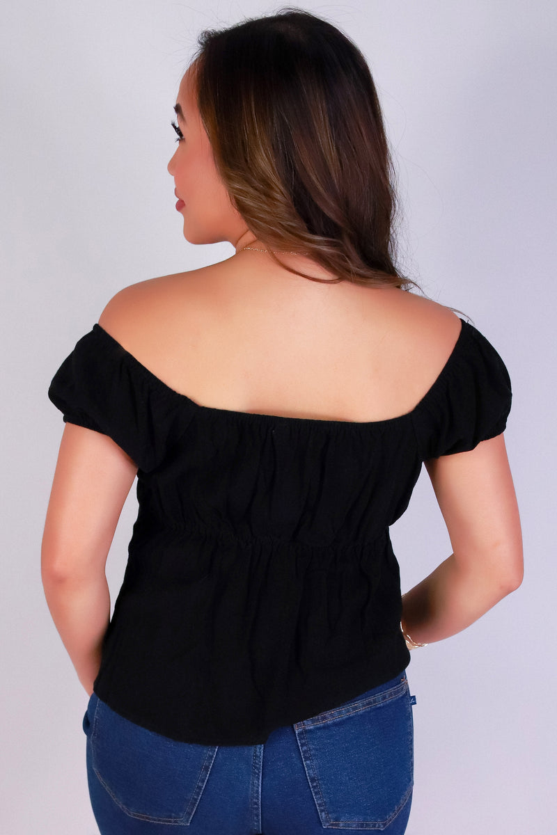 Jeans Warehouse Hawaii - S/S SOLID WOVEN TOPS - BREEZY BELLE TOP | By OLIVE & CO
