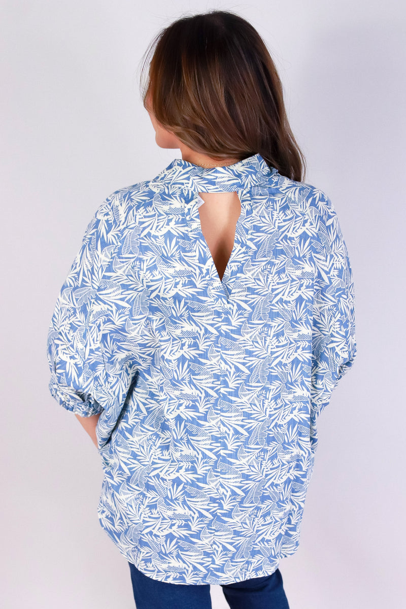 Jeans Warehouse Hawaii - S/S PRINT WOVEN TOPS - FLOW & BUTTON-UP TOP | By VERY J
