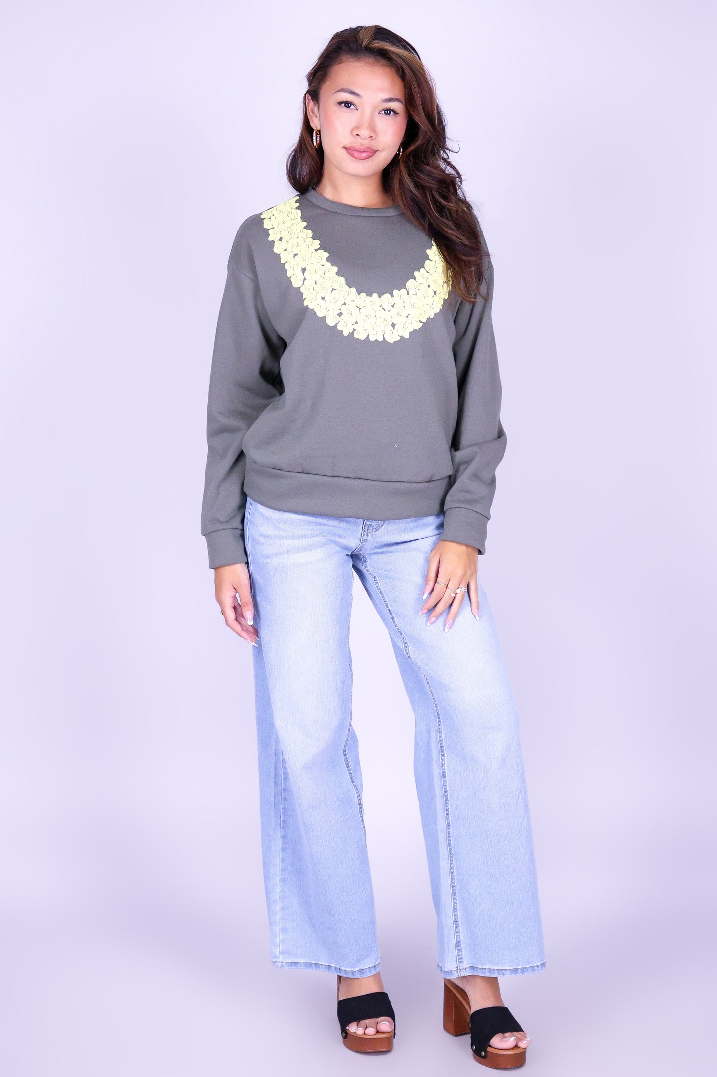 PIKAKE ROPE OVERSIZED SWEATER