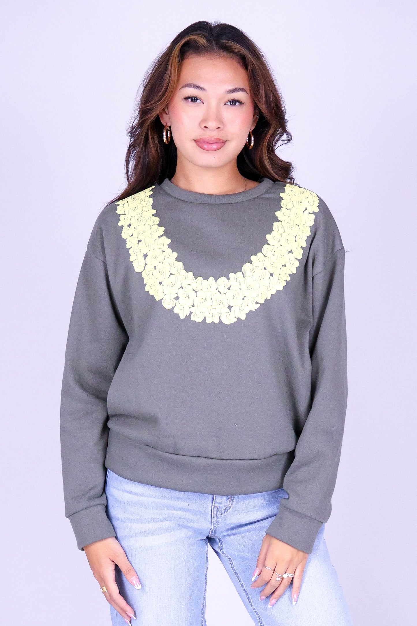 PIKAKE ROPE OVERSIZED SWEATER