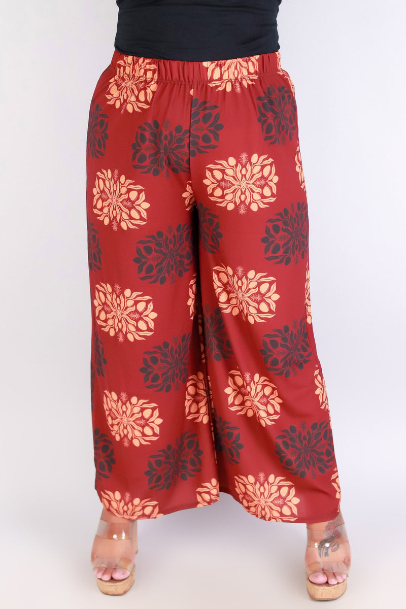 Jeans Warehouse Hawaii - PLUS PRINT WOVEN CAPRI&