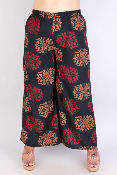 Jeans Warehouse Hawaii - PLUS PRINT WOVEN CAPRI'S - MANGO QUILT CAPRI'S | By LUZ