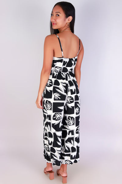 Jeans Warehouse Hawaii - PRINT CASUAL JUMPSUITS - KEY TO EDEN JUMPSUIT | By I JOAH