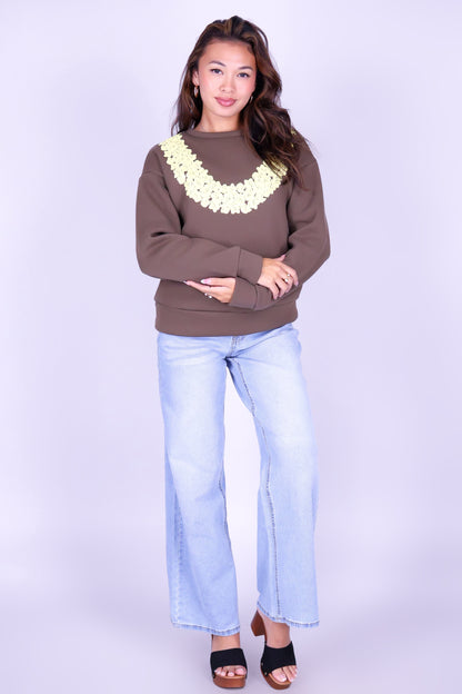 PIKAKE ROPE OVERSIZED SWEATER