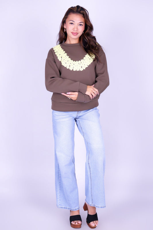PIKAKE ROPE OVERSIZED SWEATER