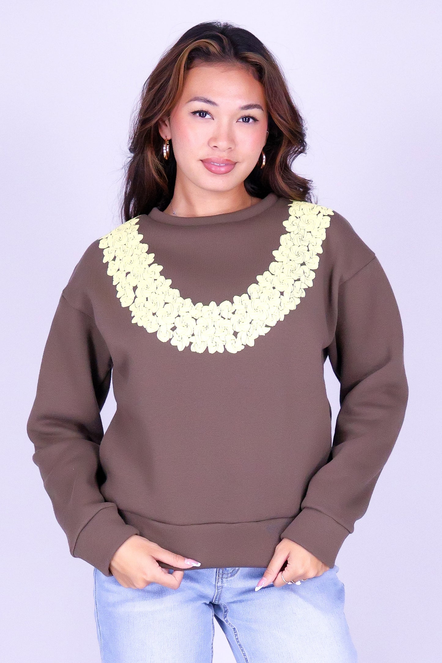 PIKAKE ROPE OVERSIZED SWEATER