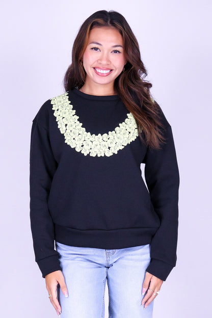 PIKAKE ROPE OVERSIZED SWEATER