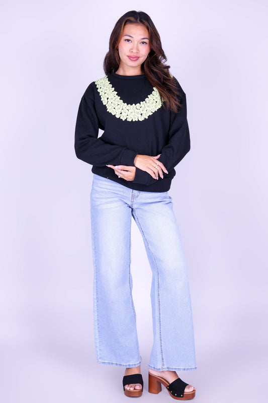 PIKAKE ROPE OVERSIZED SWEATER