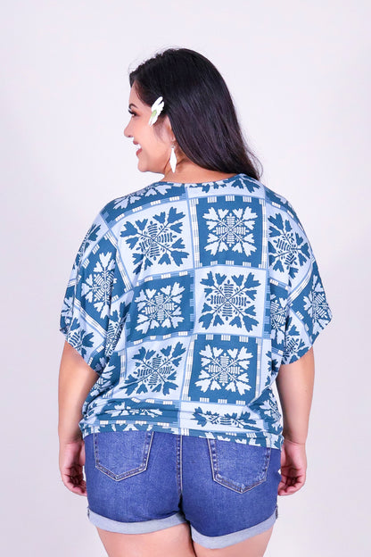 ULEI QUILT DOLMAN TOP