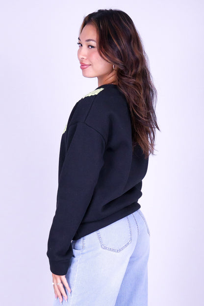 PIKAKE ROPE OVERSIZED SWEATER