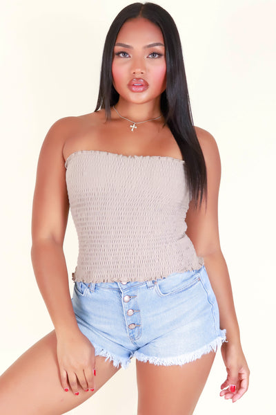 Jeans Warehouse Hawaii - TANK SOLID WOVEN CASUAL TOPS - DON'T ASK ME TOP | By ZENANA (KC EXCLUSIVE,INC