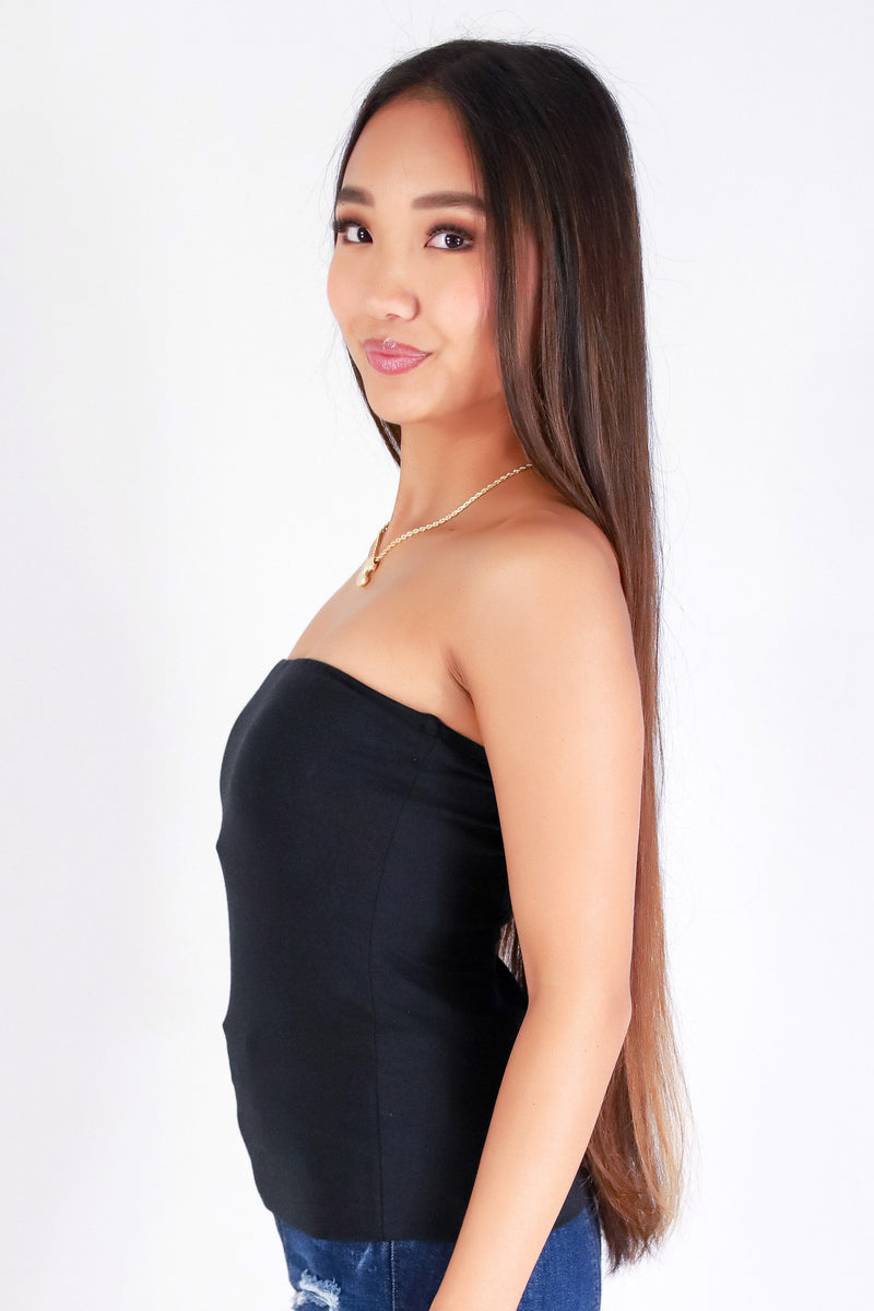 Jeans Warehouse Hawaii - SL CASUAL SOLID - TIME ALONE TUBE TOP | By ROSIO