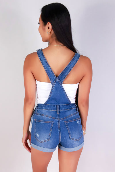 Jeans Warehouse Hawaii - DENIM SHORTALLS - WEEKEND DENIM SHORTALL | By WAX JEAN