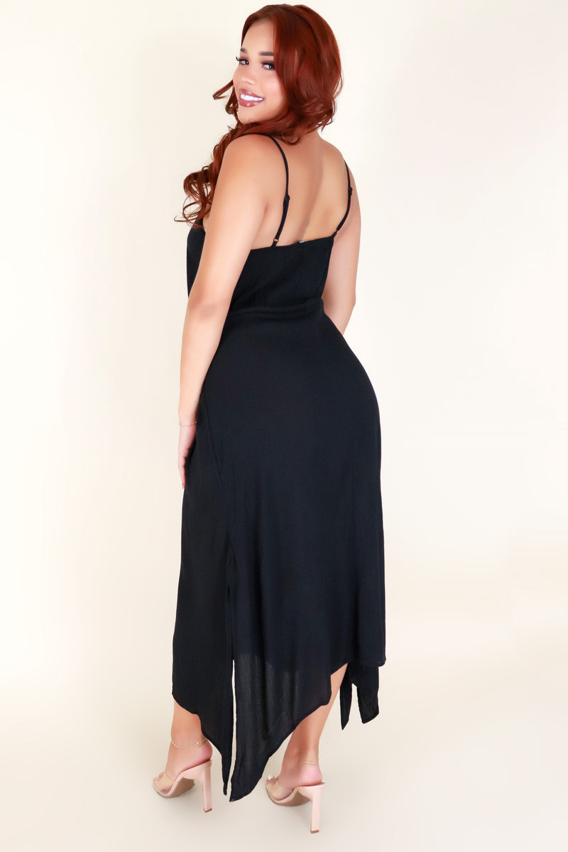 Jeans Warehouse Hawaii - S/L LONG SOLID DRESSES - SET THE MOOD DRESS | By AMBIANCE APPAREL