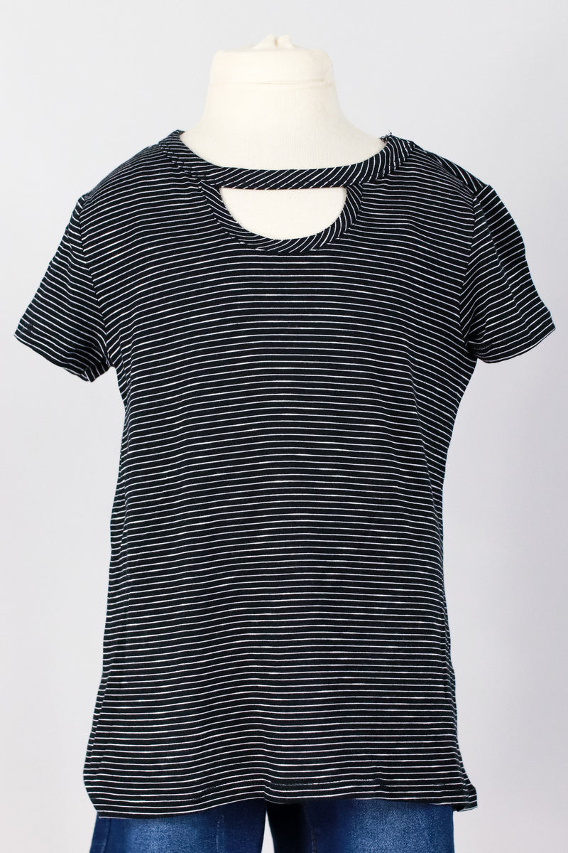 Jeans Warehouse Hawaii - S/S PRINT TOPS 4-6X - SASSY STRIPE TOP| KIDS SIZE 4-6X | By SOB