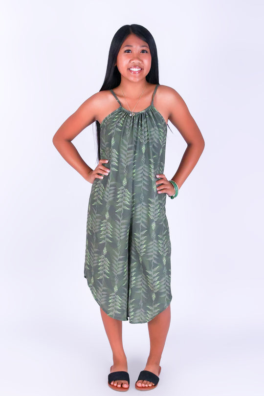 HELICONIA NO WAIST JUMPSUIT | KIDS SIZE 2-16