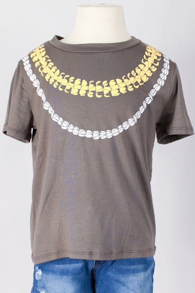 Jeans Warehouse Hawaii - S/S PRINT 7-16 - PUAKENIKENI PIKAKE NA LEI TEE | KIDS SIZE 7-16 | By LUZ