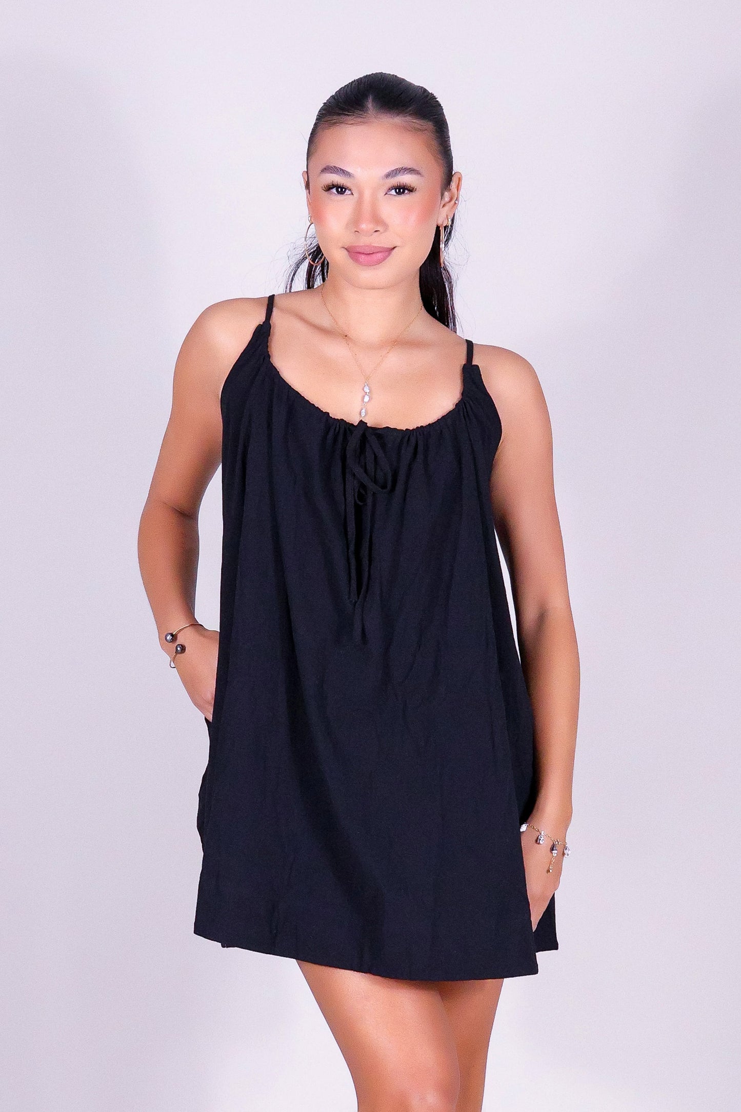GOLDEN SWAY MINI DRESS