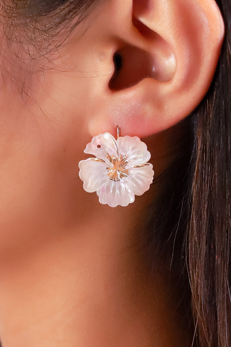 Jeans Warehouse Hawaii - DANGLE - PETAL PLAY EARRINGS | By LB COLLECTION (LB&