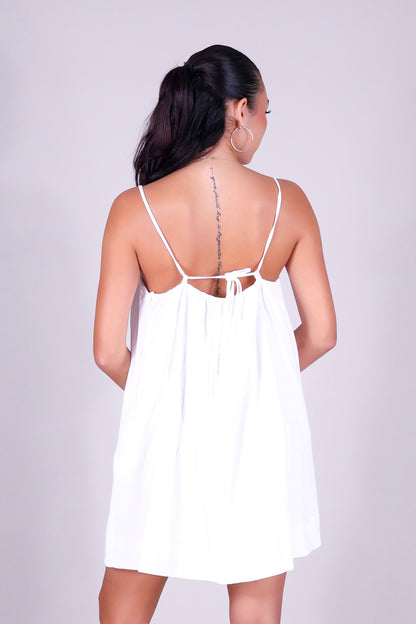 GOLDEN SWAY MINI DRESS