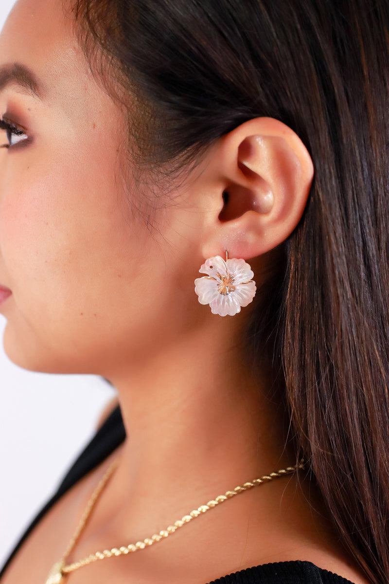 Jeans Warehouse Hawaii - DANGLE - PETAL PLAY EARRINGS | By LB COLLECTION (LB&