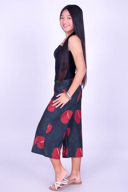 ANTHURIUM SHELL CAPRI'S | KIDS SIZE 2-16