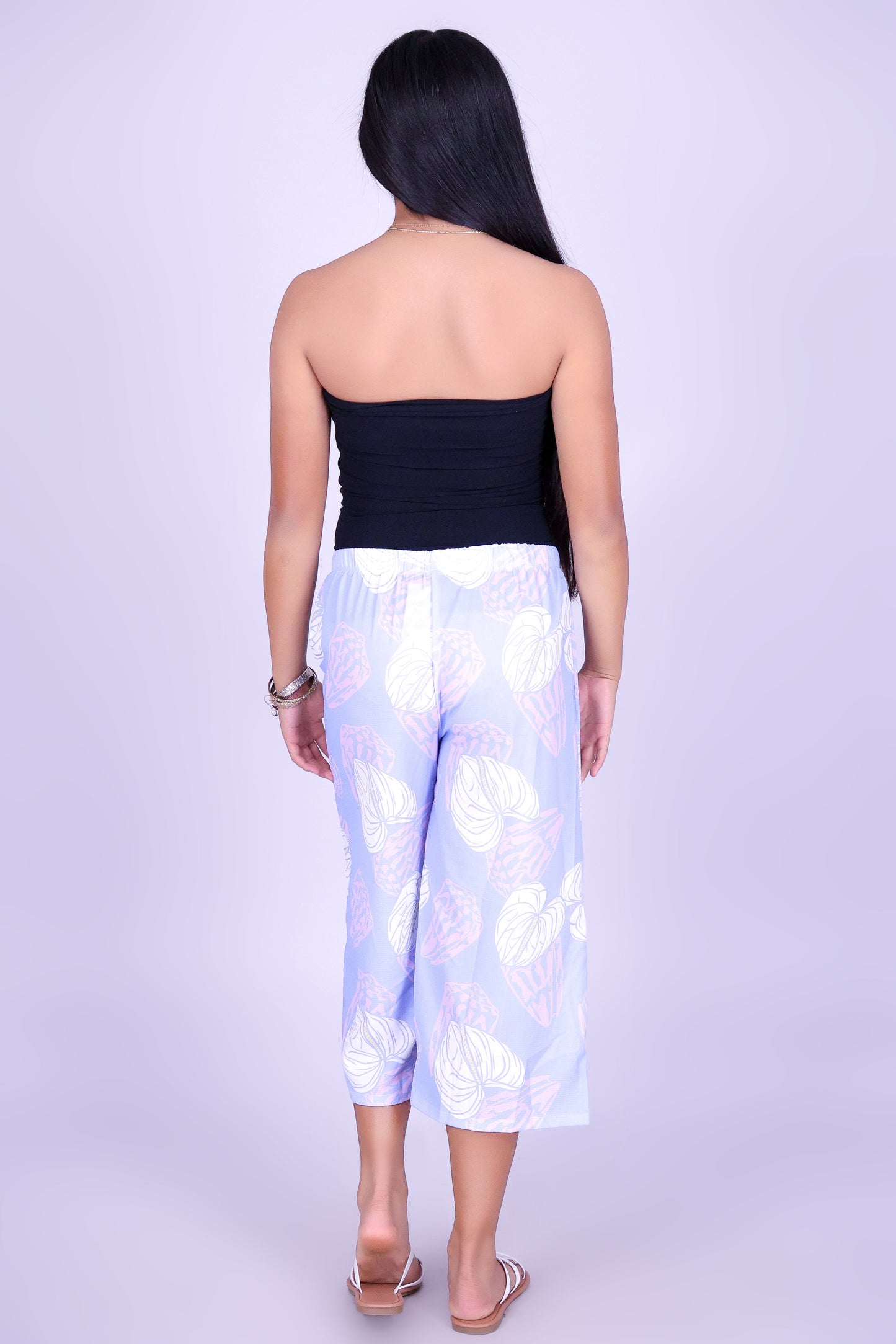 ANTHURIUM SHELL CAPRI'S | KIDS SIZE 2-16