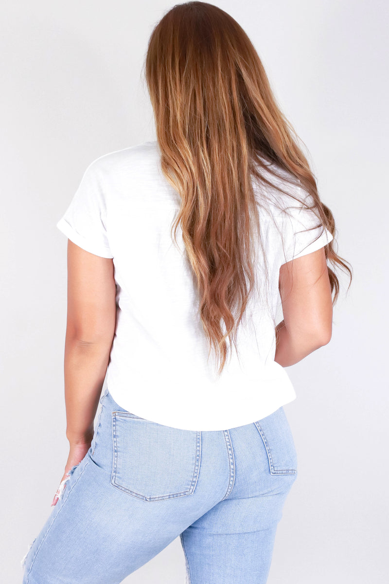 Jeans Warehouse Hawaii - S/S SOLID KNIT TOPS - SHORT SLEEVE VINTAGE WASH TOP | By VERY J