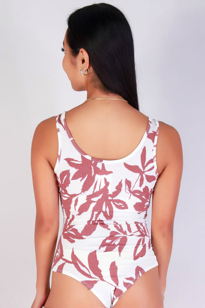 Jeans Warehouse Hawaii - Bodysuits - COASTAL BLUSH BODYSUIT | By PAPERMOON/ B_ENVIED
