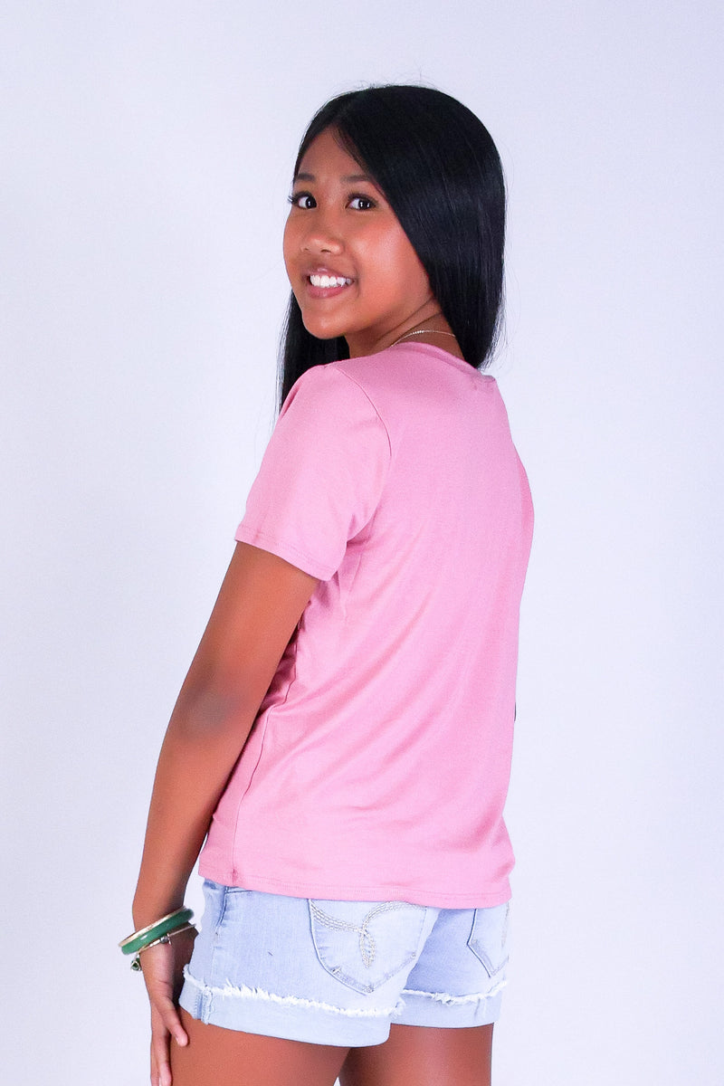 ALOHA PUAKENIKENI LEI TEE | KIDS SIZE 2-16