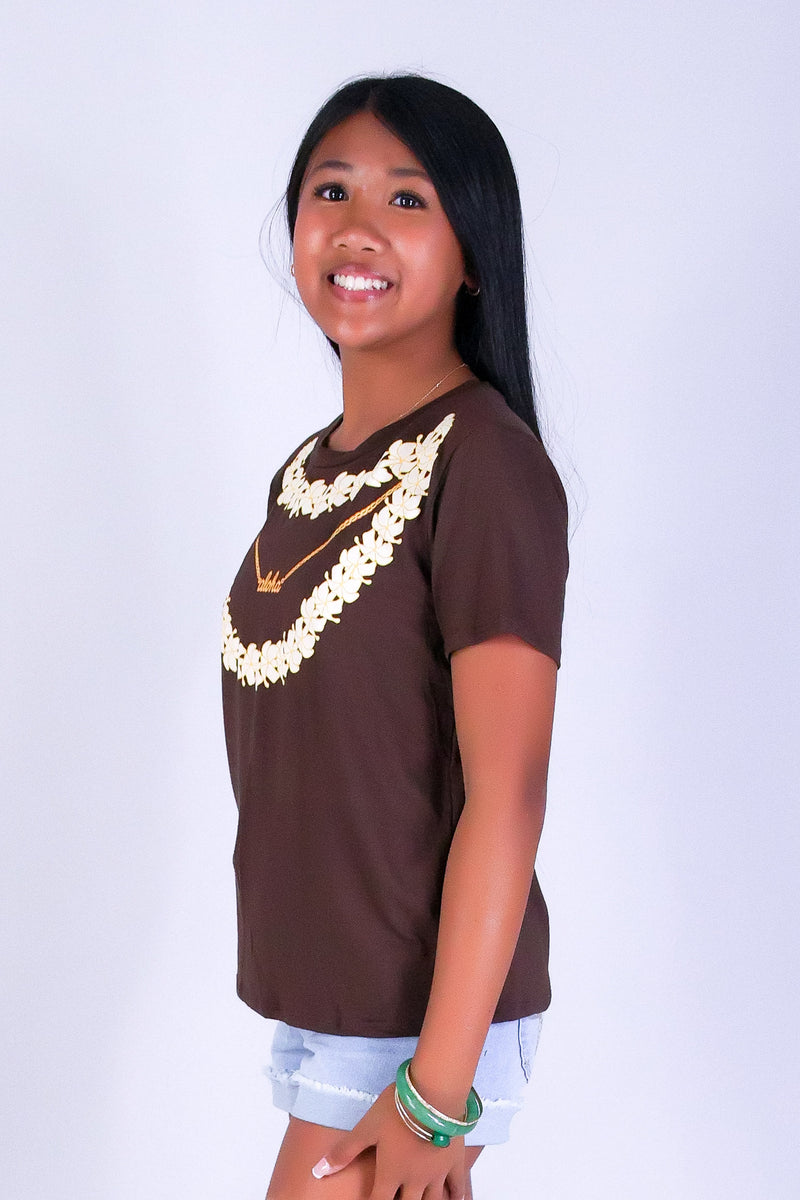 ALOHA PUAKENIKENI LEI TEE | KIDS SIZE 2-16