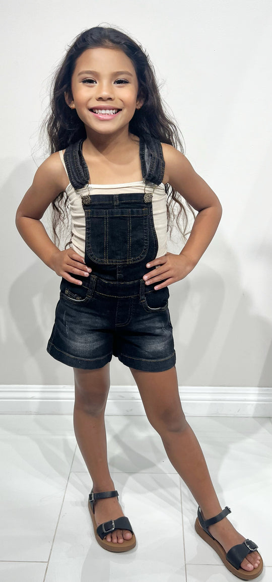 MAKE IT CLEAR SHORTALL | KIDS SIZE 2T-4T