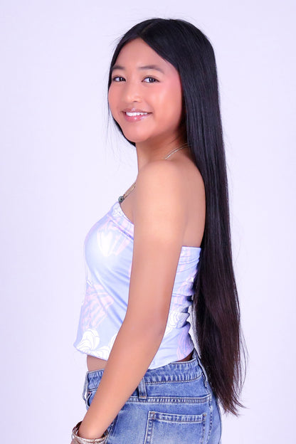 ANTHURIUM SHELL TUBE TOP | KIDS SIZE 2-16