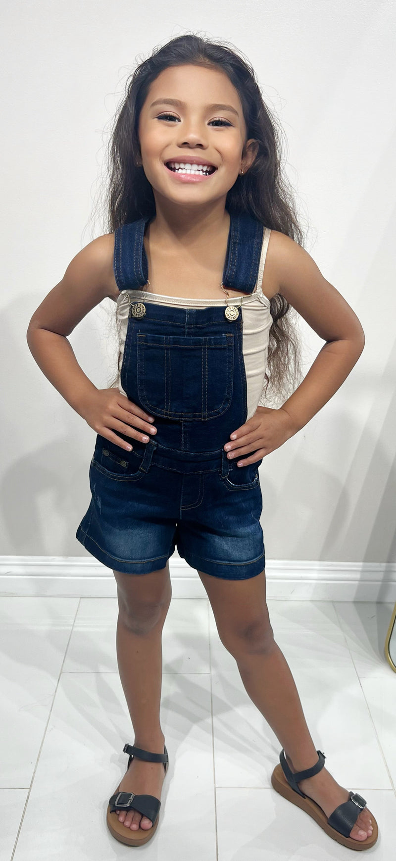 Jeans Warehouse Hawaii - DRESSES 2T-4T - THINK ABOUT IT SHORTALL | KIDS SIZE 2T-4T | By DANIEL L