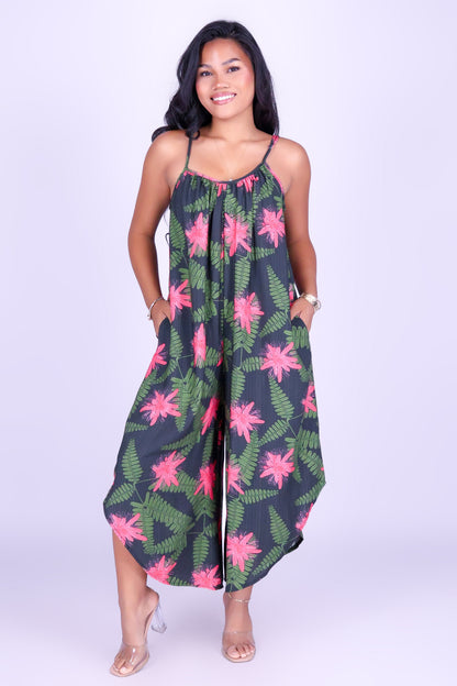 LILIKOI FERN NO WAIST JUMPSUIT