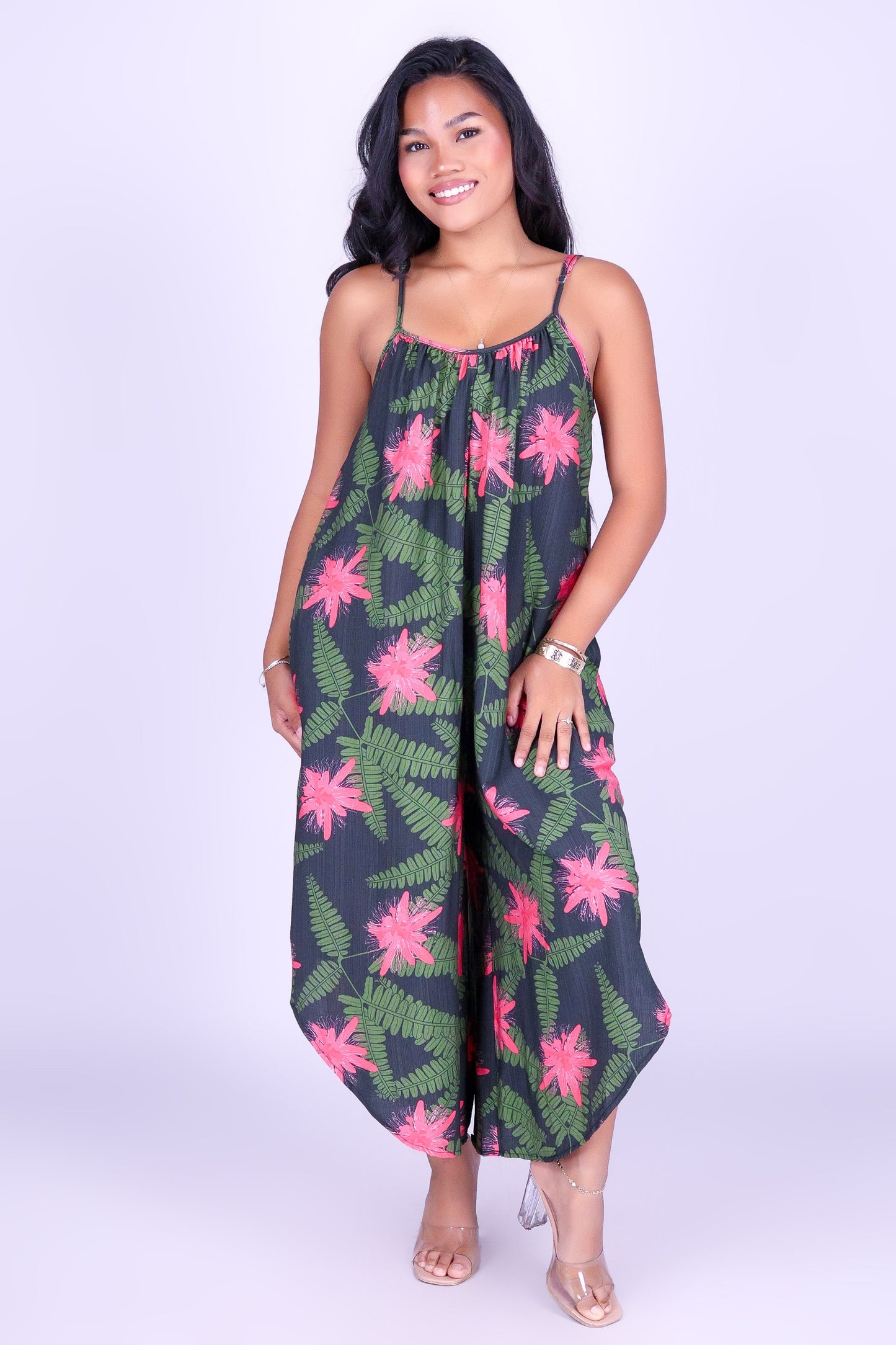 LILIKOI FERN NO WAIST JUMPSUIT