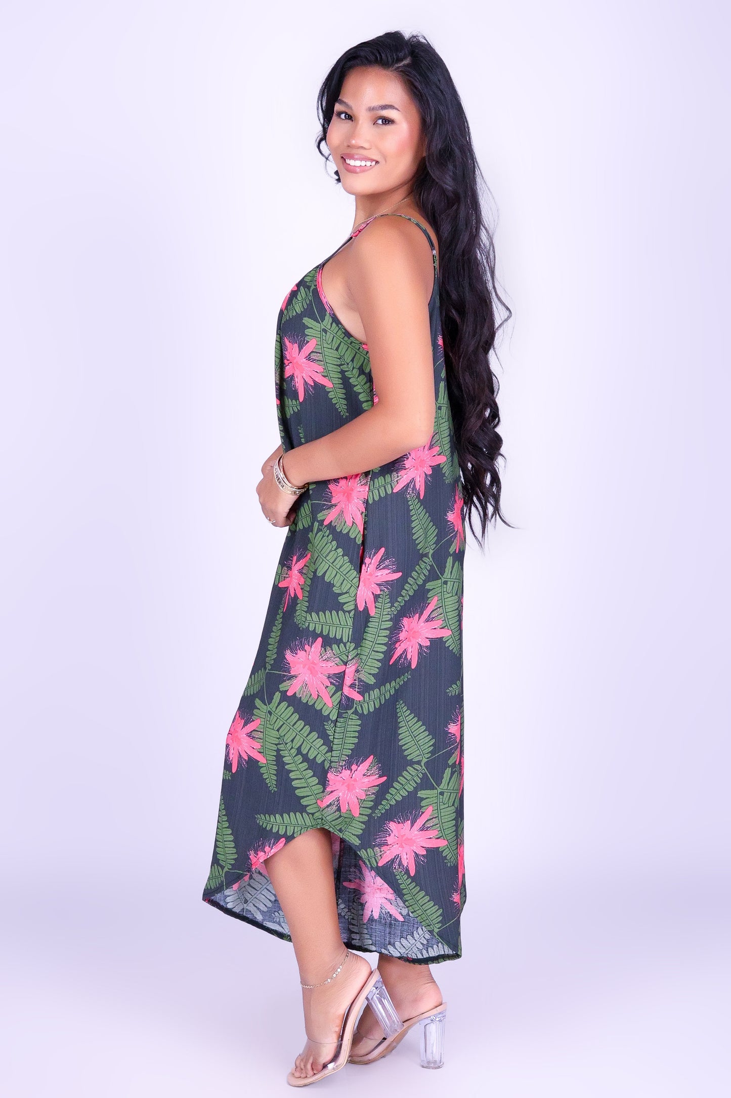 LILIKOI FERN NO WAIST JUMPSUIT