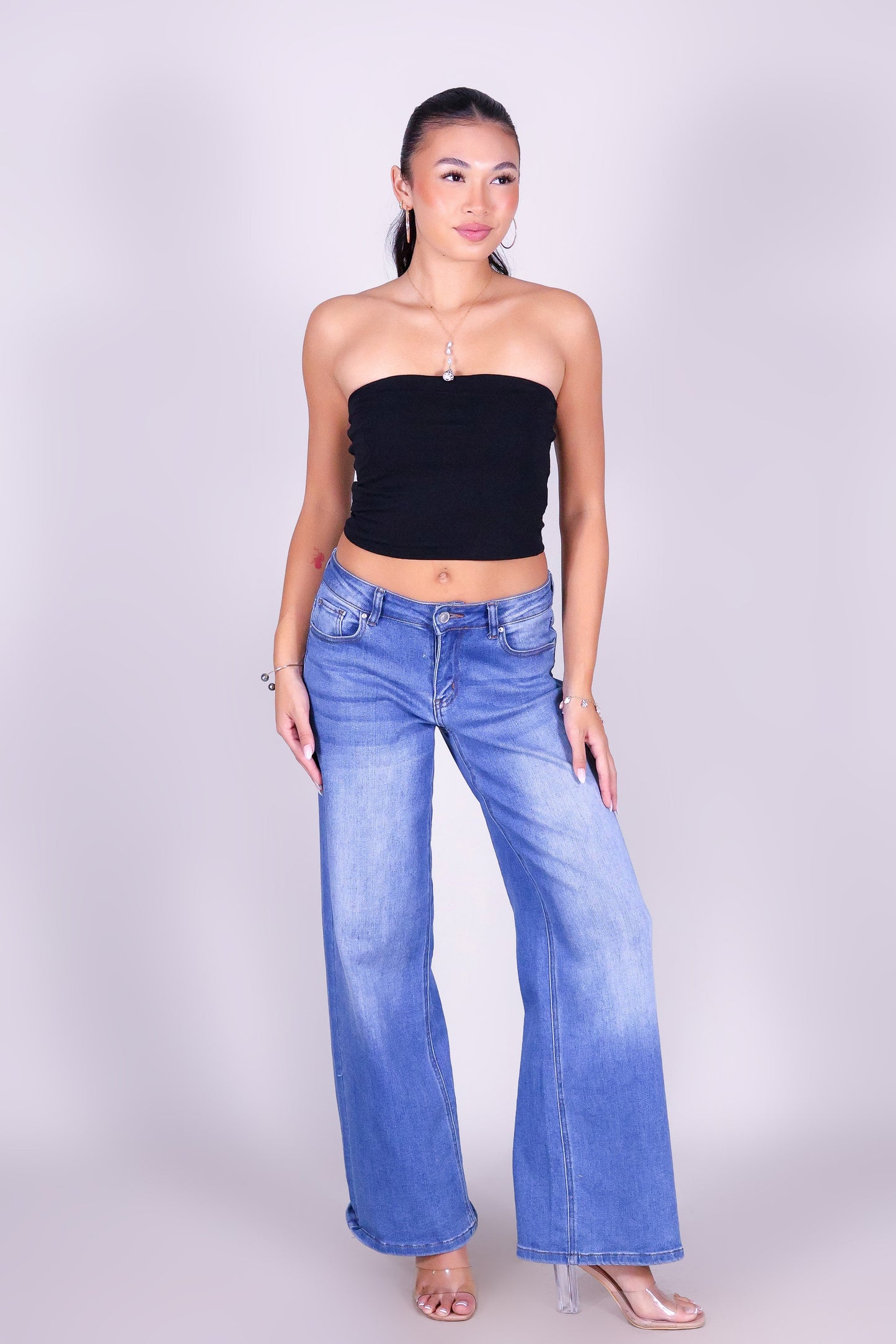 UNTIL FOREVER CROP TUBE TOP