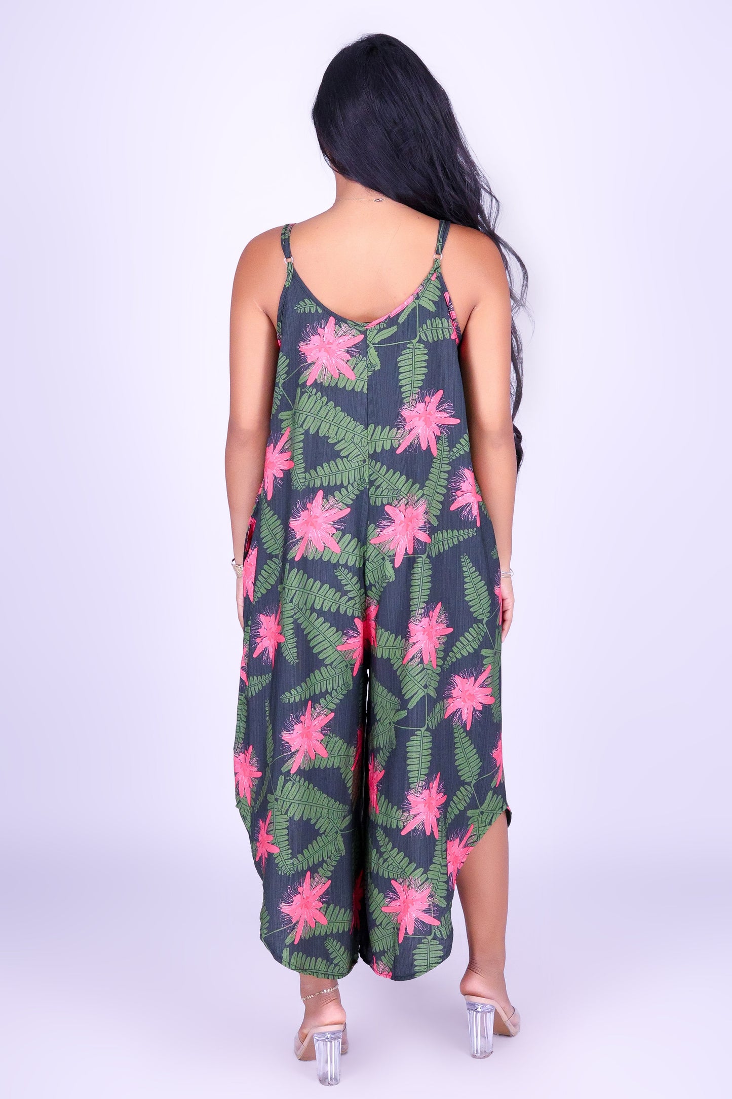 LILIKOI FERN NO WAIST JUMPSUIT