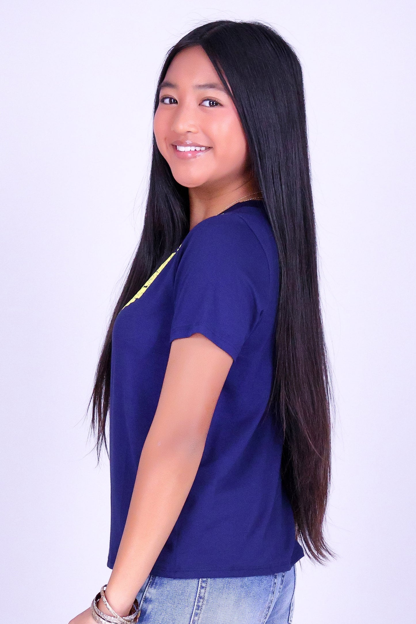 THICK PLUMERIA LEI TEE | KIDS SIZE 2-16