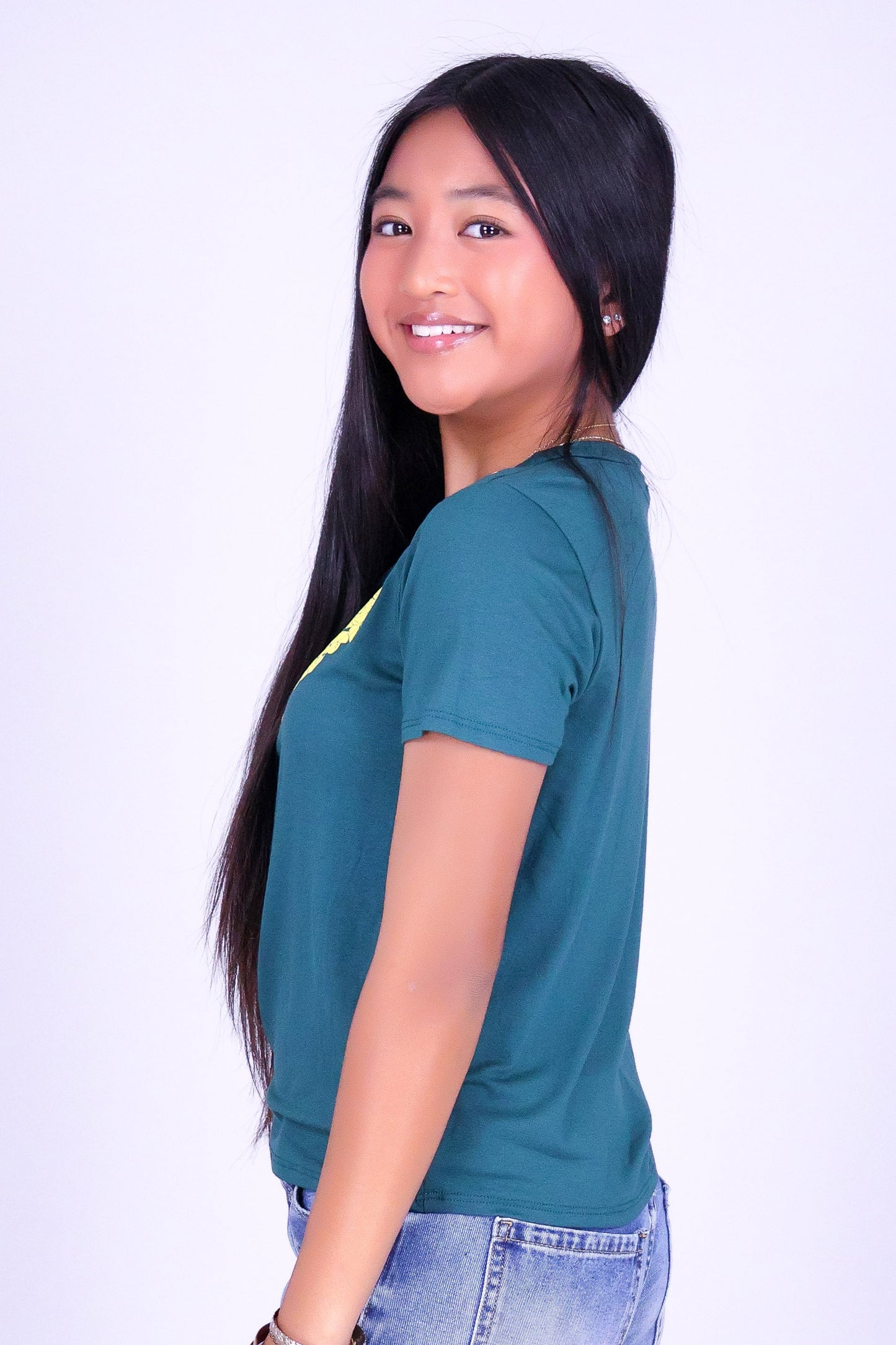 THICK PLUMERIA LEI TEE | KIDS SIZE 2-16