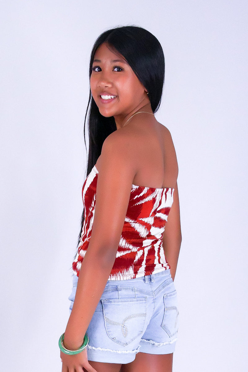 WATERCOLOR TUBE TOP | KIDS SIZE 2-16