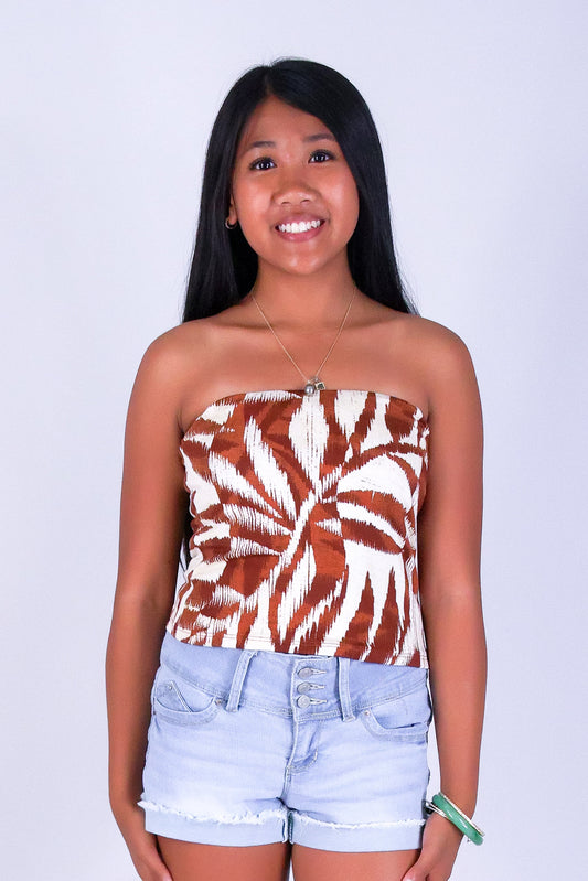 WATERCOLOR PARADISE TUBE TOP | KIDS SIZE 2-16