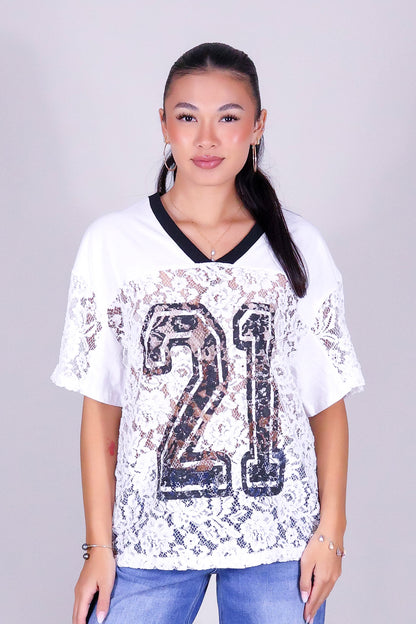 SUGAR LACE JERSEY